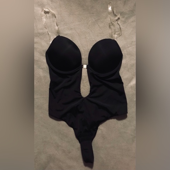 NEW Backless U Plunge Thong Bodysuit Shapewear - Picture 4 of 16